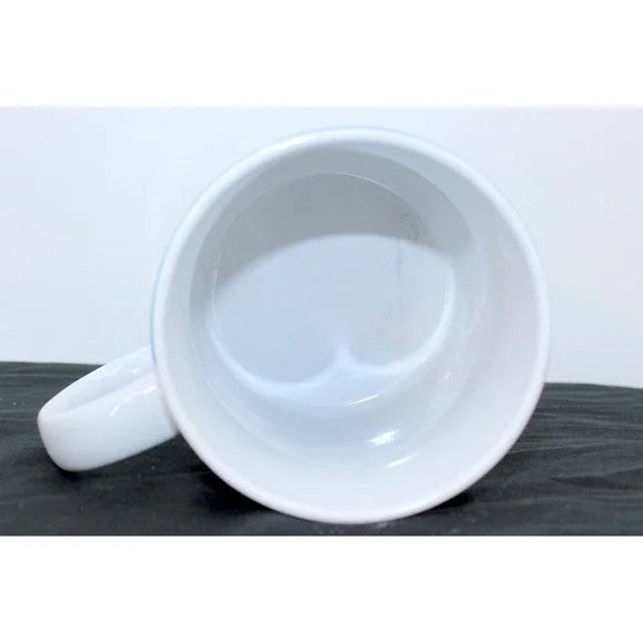 Fisher Home Products Ganesha Spiritual Quote Stoneware Mug Blue White - Picture 5 of 6